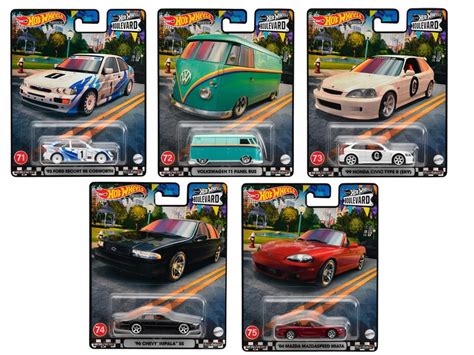 HOT WHEELS PREMIUM BOULEVARD Zestaw 5 Aut 71 75 13849524542 Allegro Pl