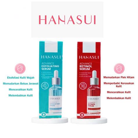 Jual Bpom Hanasui Advanced Exfoliating Retinol Serum Ml Shopee