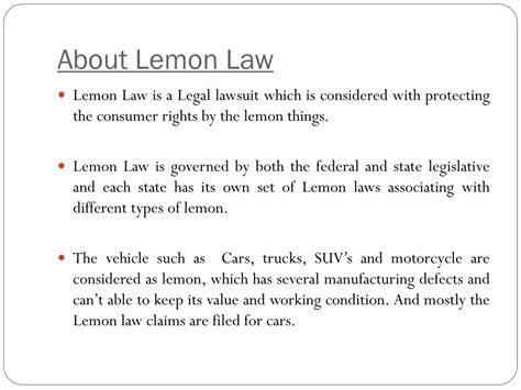 Ppt Hire An Experienced Lemon Law Lawyer In Fresno Ca To Get Rid Of