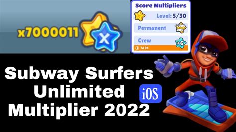 How To Change Score Multiplier In Subway Surfers How To Get Unlimited