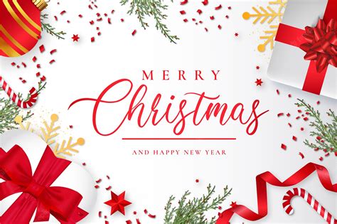 Merry Christmas And Happy New Year Wallpapers Wallpaper Cave