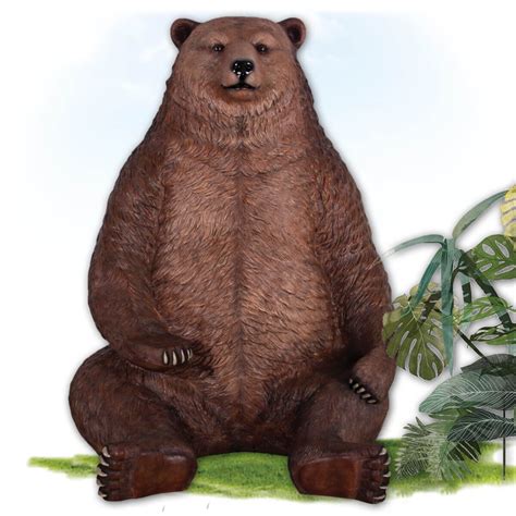 Grizzly Bear Sitting