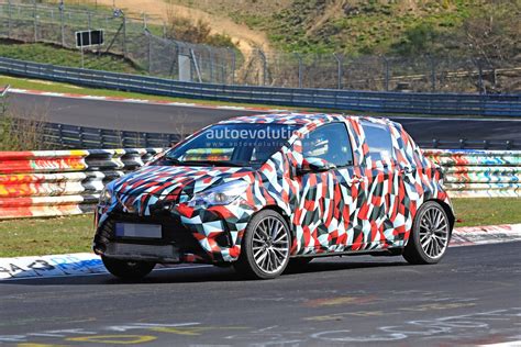 Toyota Yaris Mule Spied At Nurburgring Is A Crazy Grmn Project Not