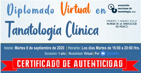 Blog De La Asociaci N Mexicana De Tanatolog A A C Diplomado Virtual