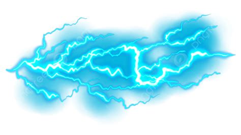 Transparent Background Blue Lightning Effect Png Images