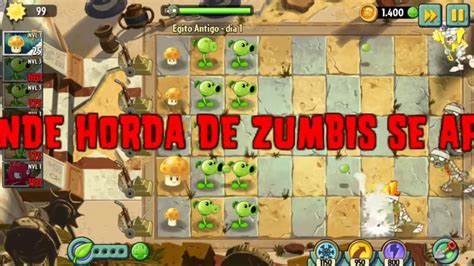 Plantas Vs Zombies 2 Dia 1 No Egito Antigo YouTube