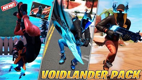 New Chapter 3 Season 1 Voidlander Starter Packabsenz Skin Item Shop And Gameplay Fortnite