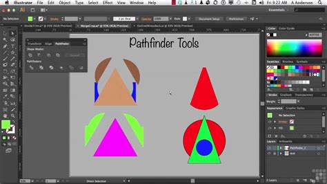 Adobe Illustrator Cs6 Tutorial Pathfinder Techniques Part 2