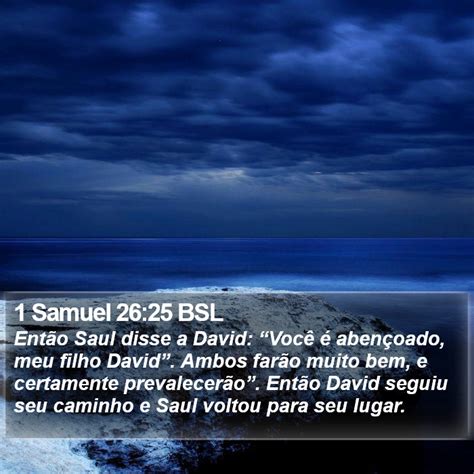 Samuel Bsl Ent O Saul Disse A David Voc