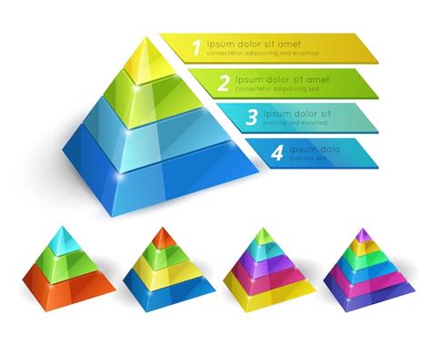 3d Pyramid Vector