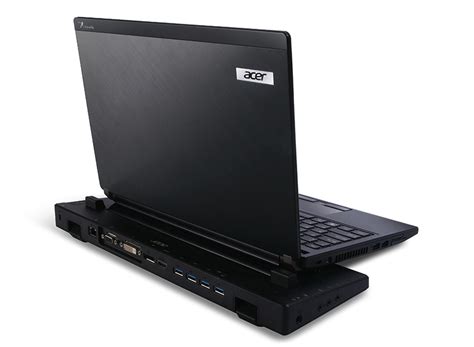 Обзор "походного" ноутбука с док-станцией Acer Travelmate P633
