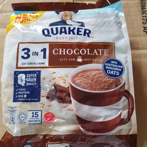 Jual Quaker In Coklat Oatmeal Oat Cereal Drink Pcs Quakers