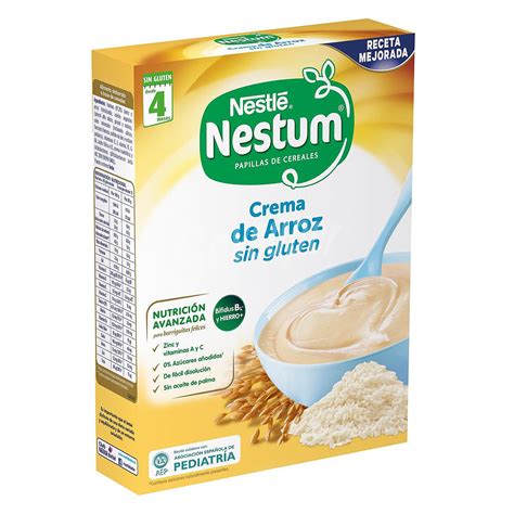 Nestum Nestlé Crema De Arroz Sin Gluten Caja 250 G