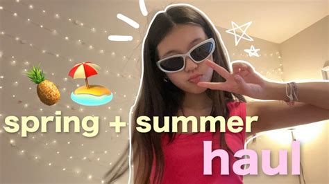 Spring Summer Try On Haul And Outfit Inspo🍍 Ft Yesstyle Youtube