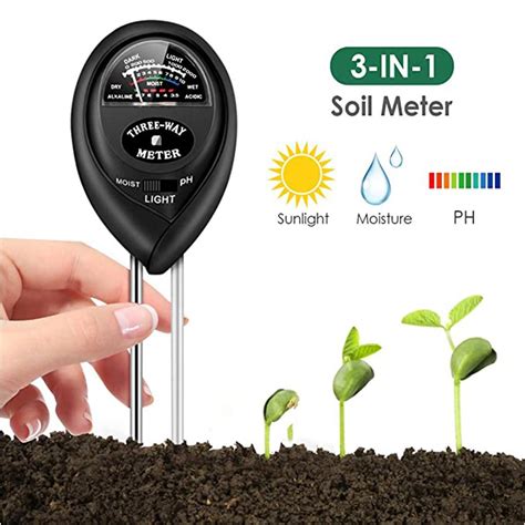 Buy Sex 4 In1 Ph Tester Water Moisture Light Test Meter Kit For Garden