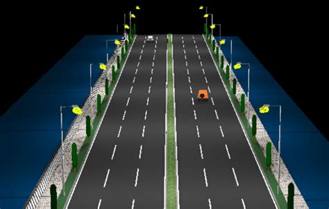 Professional Road Lighting Simulation Design With Dialux