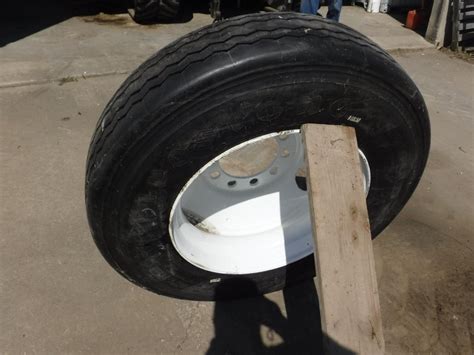 Firestone Fs820 11r245 Truck Tire On Wheel Bigiron Auctions