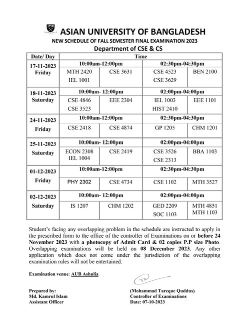 Notices Asian University Of Bangladesh Aub