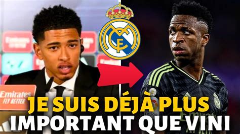 Explosion Madrid Bellingham Quitte Vinicius Junior Sous Le Choc