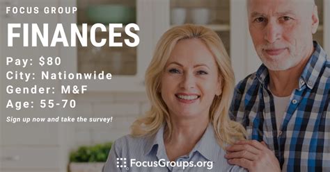 focus group  finances focusgroupsorg