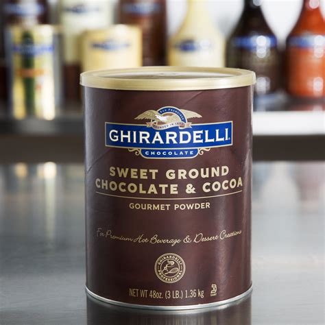 Ghirardelli 3 Lb Sweet Ground Chocolate Cocoa Powder