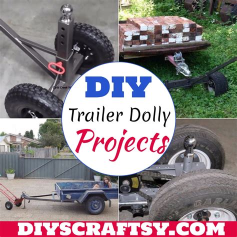 21 DIY Trailer Dolly Projects - DIYsCraftsy