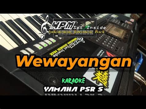 Wewayangan Karaoke Yamaha PSR S770 YouTube