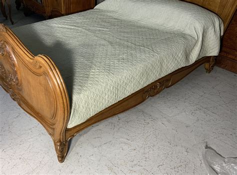 Carved Oak French Bed Antiques Atlas