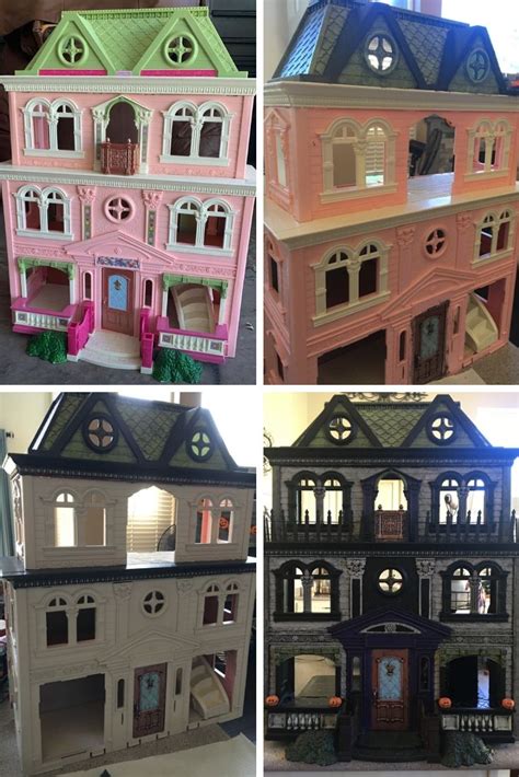 Haunted Dolls House Transformation Dollhouse Halloween Haunted House