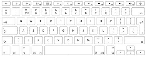 Printable Blank Keyboard Template 15576 | Hot Sex Picture