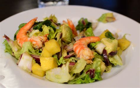 Salade Exotique Aux Crevettes