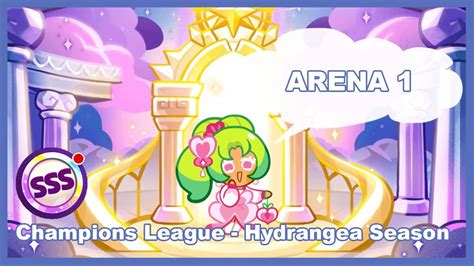 Hydrangea Champions League ARENA 1 Cookie Run Ovenbreak YouTube