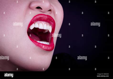 Female Vampire Bloody Mouth Hi Res Stock Photography And Images Alamy