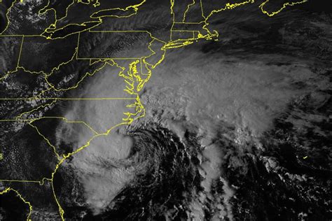 Tropical Storm Ophelia Makes Landfall With Strong Winds And Heavy Rain