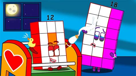 Numberblocks 18 Taking Care of Baby 12 Is Too Difficult, Oh No ...