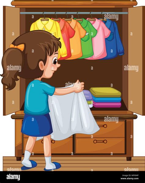 Put Away Clothes Clipart