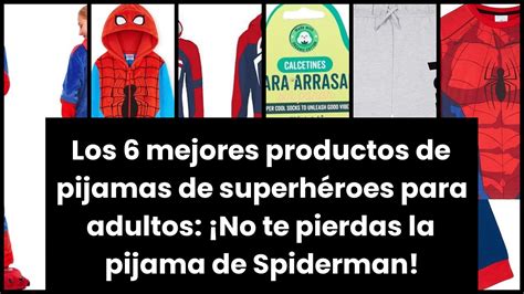 Pijama Spiderman Adulto Youtube