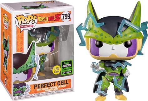 Amazon Funko Pop Dragon Ball Z Perfect Cell Glow In The