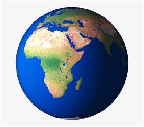 D Earth Render Globe Earth Planet Png And Psd Africa To The