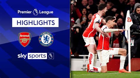 Arsenal 5-0 Chelsea | Premier League highlights | Football News | Sky ...