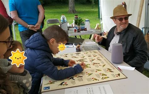 Reconnaître les chants doiseaux Jardin ISARA Éragny samedi 29 juin 2024