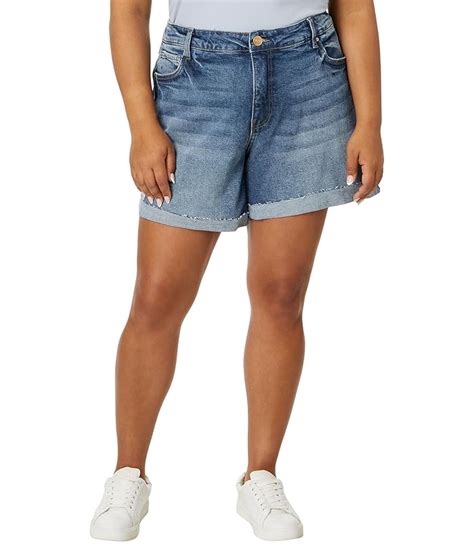 Women S KUT From The Kloth Plus Size Jane High Rise Short Univen Roll