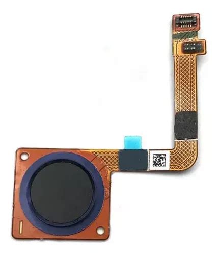 Cabo Flex De Biometria Digital Para Moto G7 Plus Xt1965 Azul