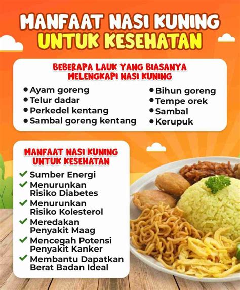 Manfaat Nasi Kuning Untuk Kesehatan Dan Resep Terbaiknya Mudah