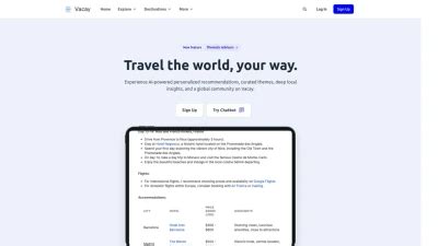 Wonderplan Ai Trip Planner Ai Travel Assistant