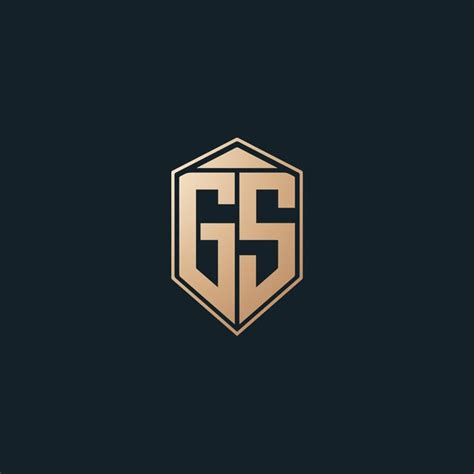 Premium Vector Gs Initial Letter Logo Design Vector Image