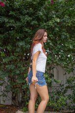 Sweet Babe Marina Rossi Gets Nude In The Backyard Photos