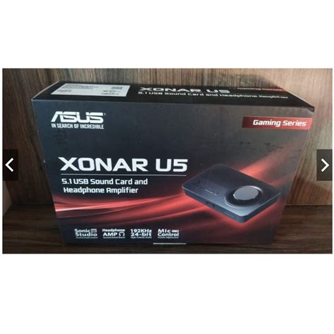 Placa De Som Asus Xonar U Usb Canal Shopee Brasil