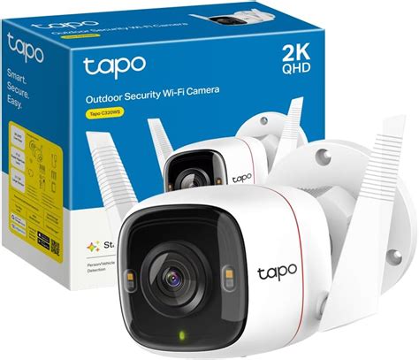 TP LINK Tapo C320WS Caméra de vidéosurveillance WiFi Outdoor 2K 4MP