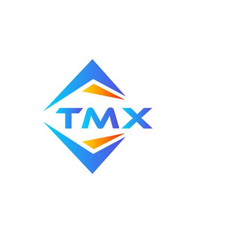 Tmx Abstract Technology Logo Design On White Background Tmx Creative